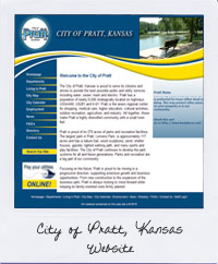 City of Pratt, Kansas website